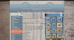 Desktop Screenshot of johncornallantiques.com