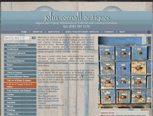 Tablet Screenshot of johncornallantiques.com